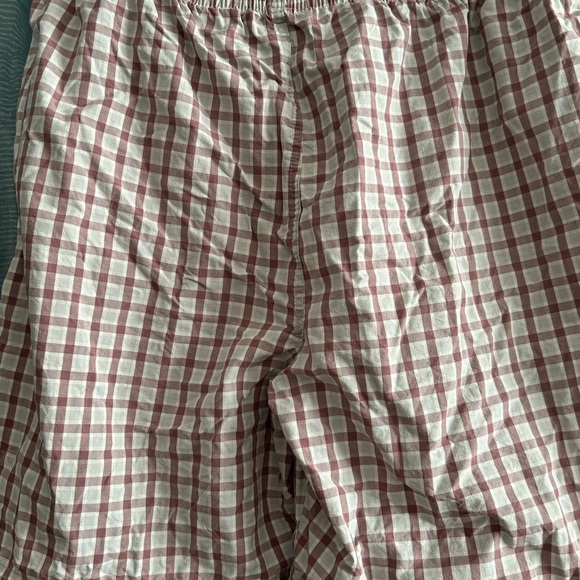 Denver Hayes large lounge Plaid Checkered Shorts with tie new or like new - Picture 4 of 10